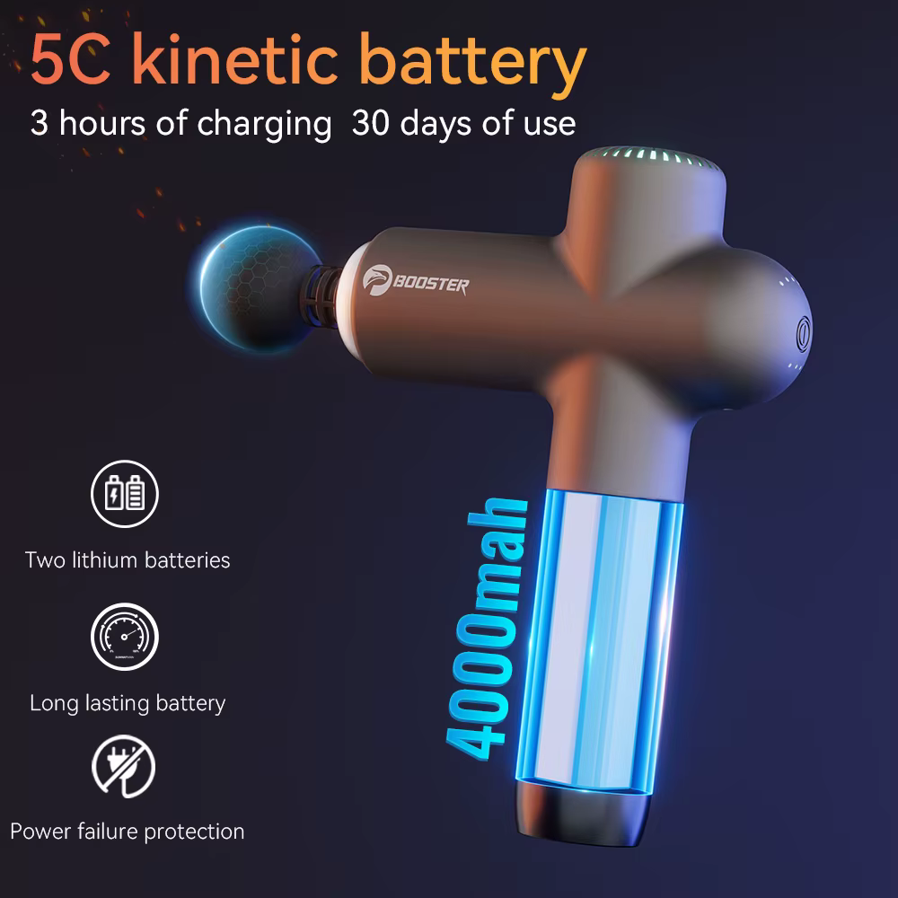 Booster-Pistolet de massage électrique pour le cou