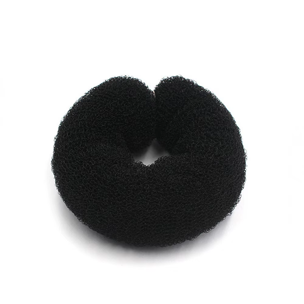 Chignon Magique Noir/Marron/Beige : Outil Coiffure Donut Bagel pour Cheveux, Épingle à Cheveux, Accessoires Coiffure Femme, Tresses