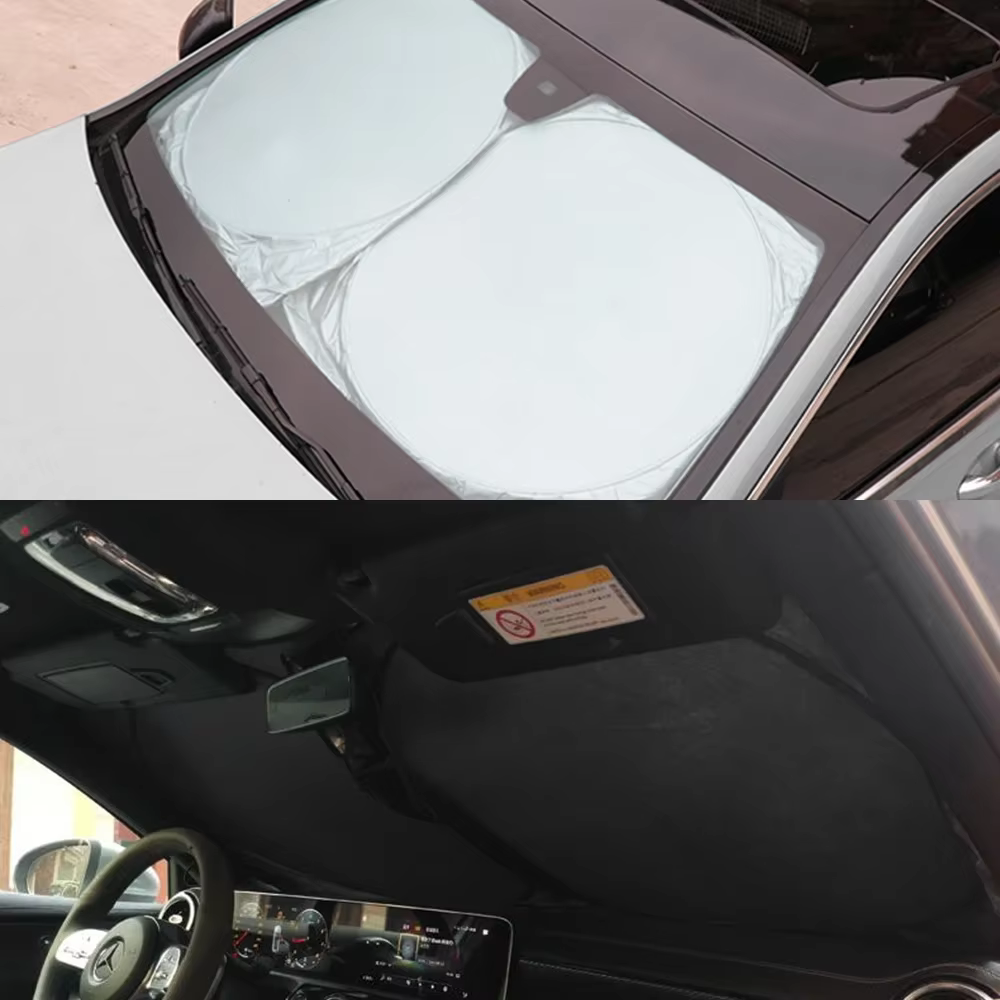Pare-soleil de pare-brise de voiture pour Seat Ibiza, couverture de pare-soleil, isolation solaire, protection UV, pare-soleil de nuit, accessoires automobiles