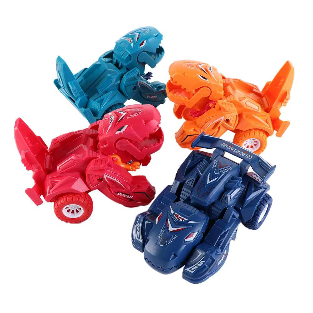 Voiture de cascade transformable automatiquement en robot dinosaure, voiture transformable en dinosaure, voiture de déformation dinosaure