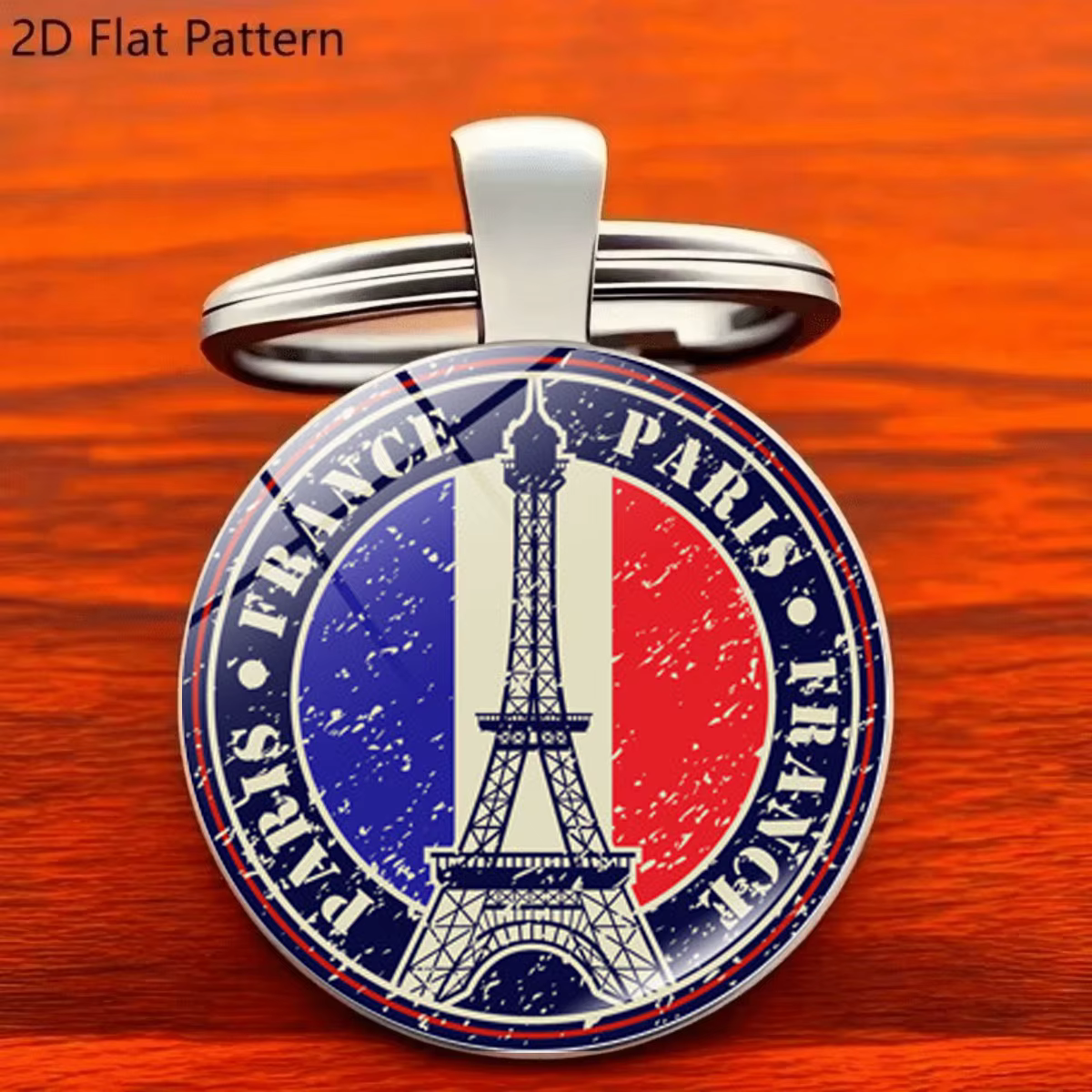Porte-clés tour Eiffel de Paris, porte-clés de voiture en alliage de zinc durable, cadeaux d'anniversaire/noël pour femmes, hommes, accessoire de voyage pour voyageurs