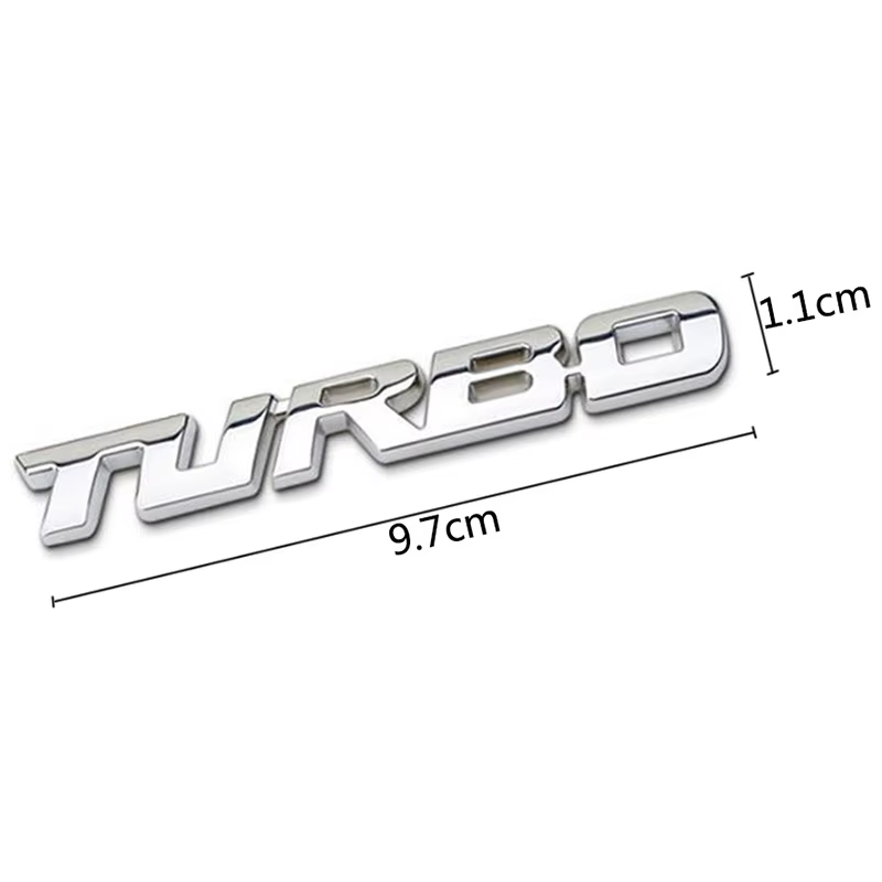 Autocollant TURBO pour turbocompresseur, pour Audi, Honda, mercedes-benz, KIA, BMW, Nissan