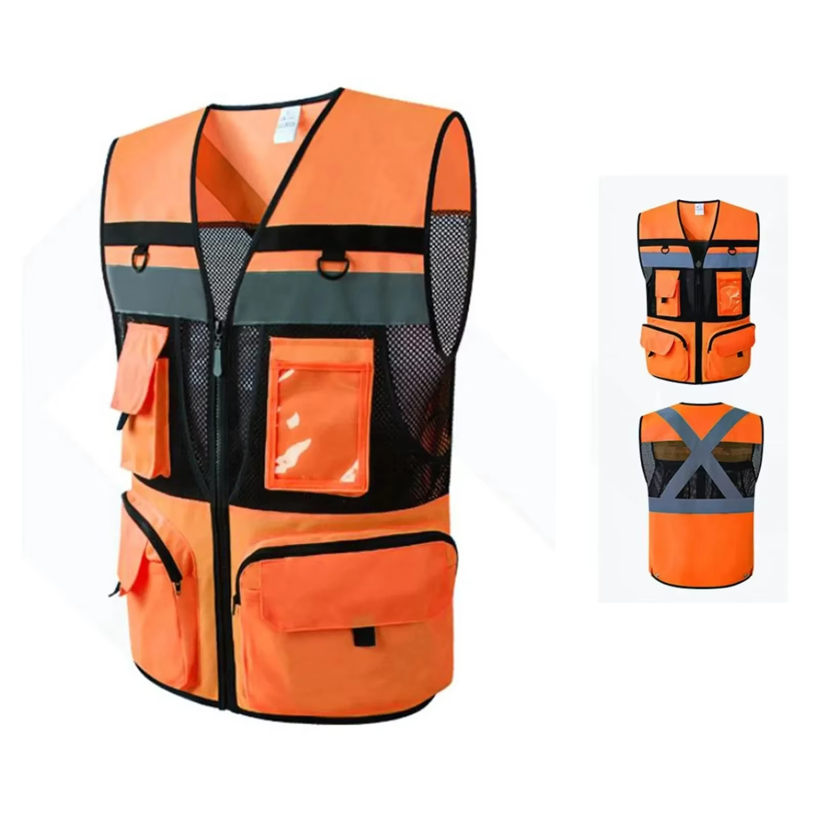 Gilet de sécurité haute visibilité avec Logo personnalisé