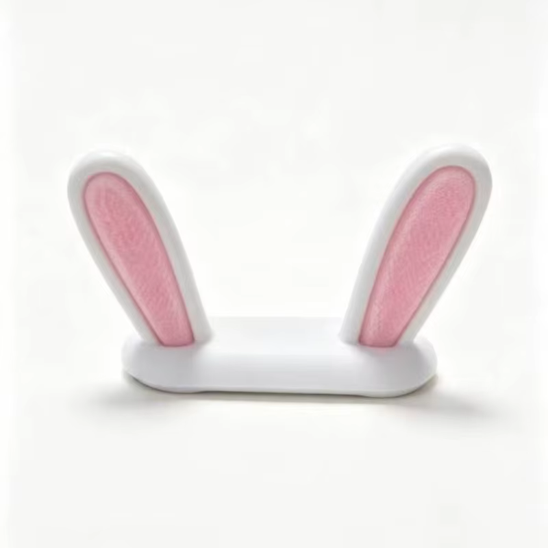 Accessoire décoratif mignon avec oreilles de lapin roses et base magnétique pour Insta360 Luna Ultra, style blogger, ornement adorable pour la prise de vue de vlogs