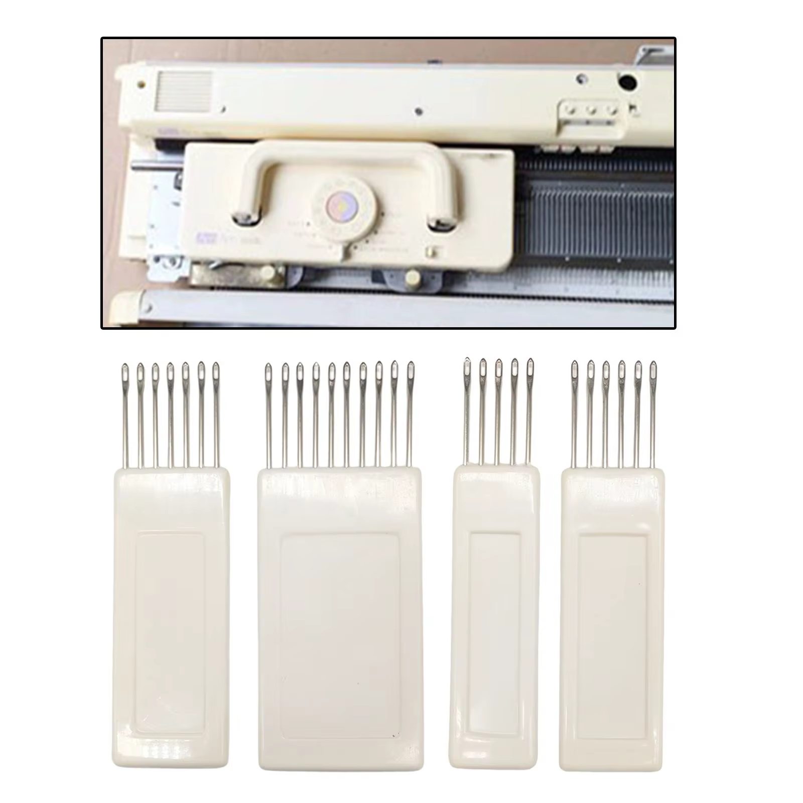 Peigne de transfert de machine ogo, outils de couture, 4 pièces, 5/6/7/10 les grossiers pour Brother KH-860 868 850 871 881 940 970, accessoires de couture