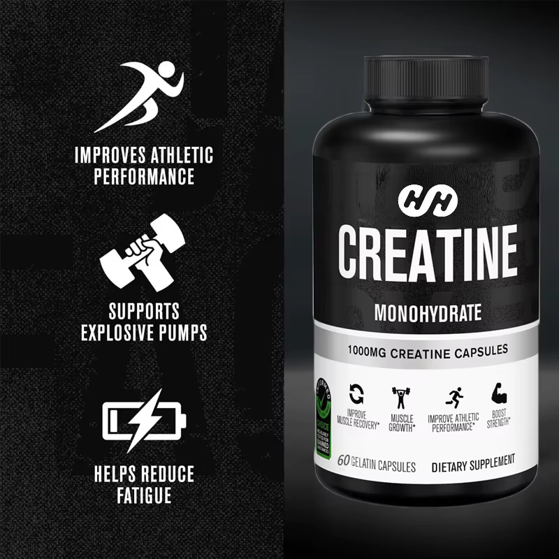 Capsules de créatine monohydrate 1000 mg - Complément