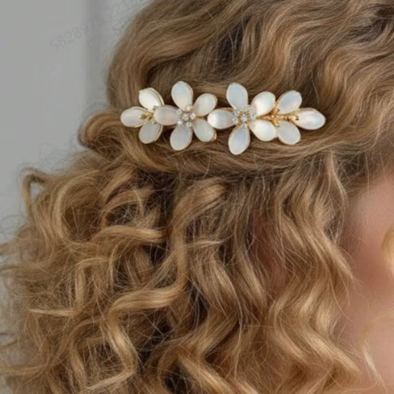 Pince à cheveux vintage 1 pièce, accessoire élégant et polyvalent, décoration raffinée, idéale pour les mariages et toutes les saisons