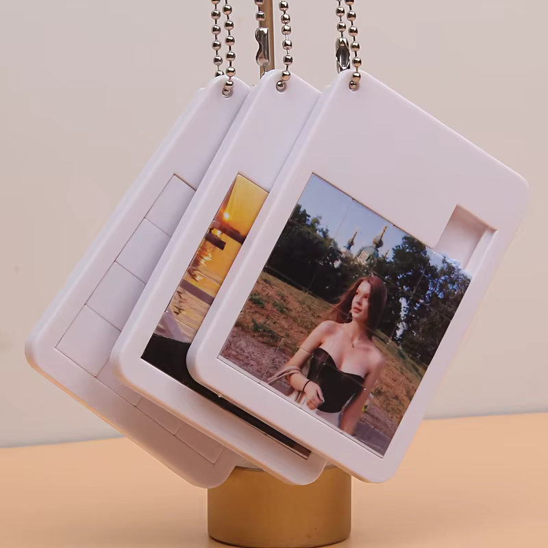 Pendentif photo personnalisé pour la maison, puzzle animé en acrylique, cadre photo décoratif, cadeau
