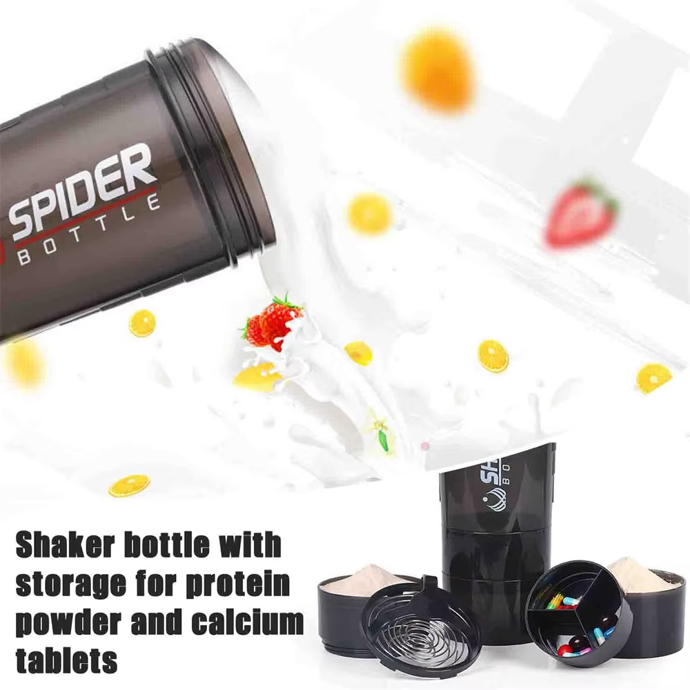 Bouteille Shaker à protéines Portable de 16oz