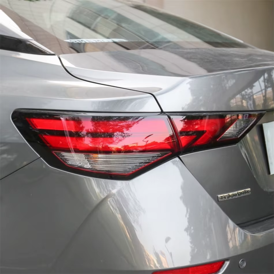 Couvercle d'objectif de feu arrière de voiture, accessoires pour Nissan Sylphy 2020 2021 2022, coque de feux antibrouillard