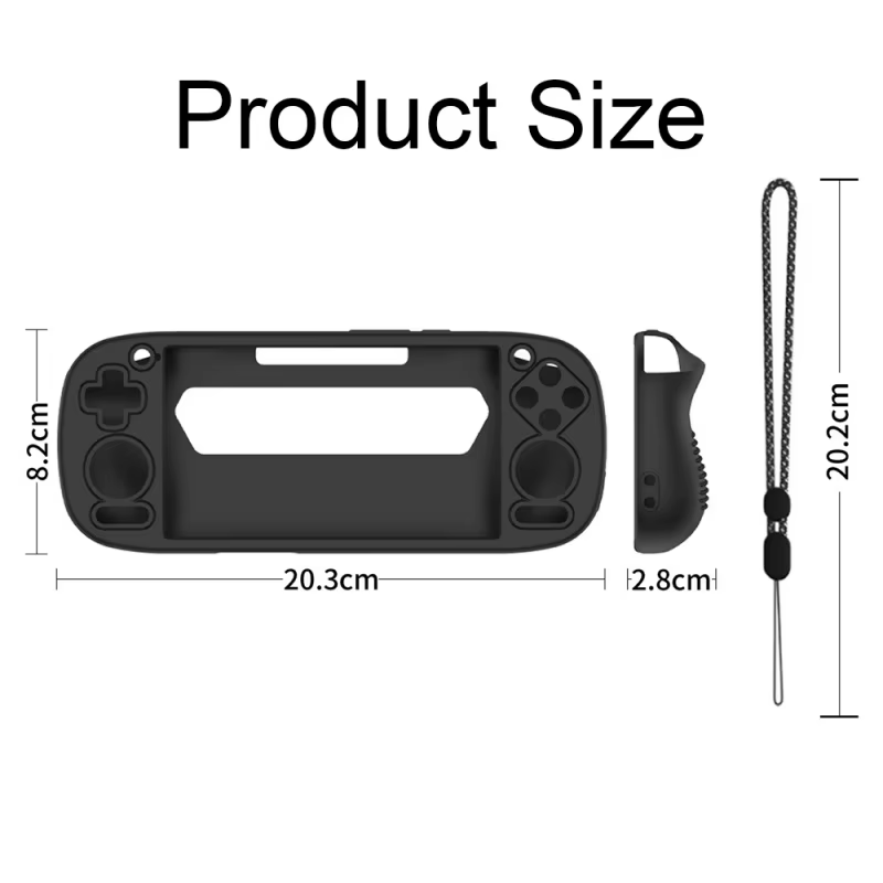 Étui de protection en Silicone pour RP5, avec corde Anti-chute, anti-rayures, couverture complète, coque souple pour Retroid Pocket 5, accessoires