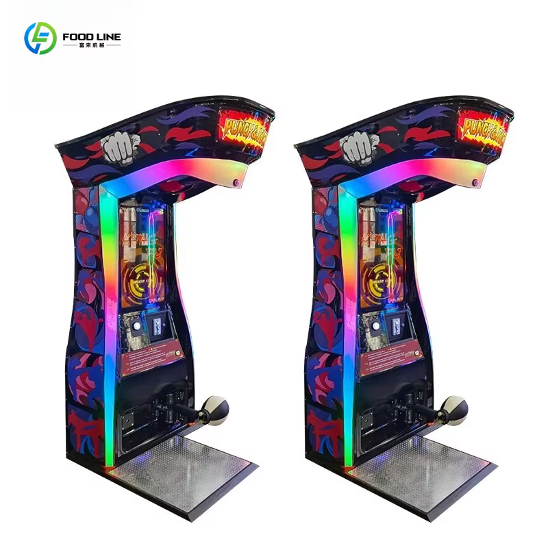 Nouvelle Machine de Divertissement de Boxe Ultime : Console de Jeu d'Arcade Sportive avec Émulateur de Coup de Pied et Musique d'Ambiance