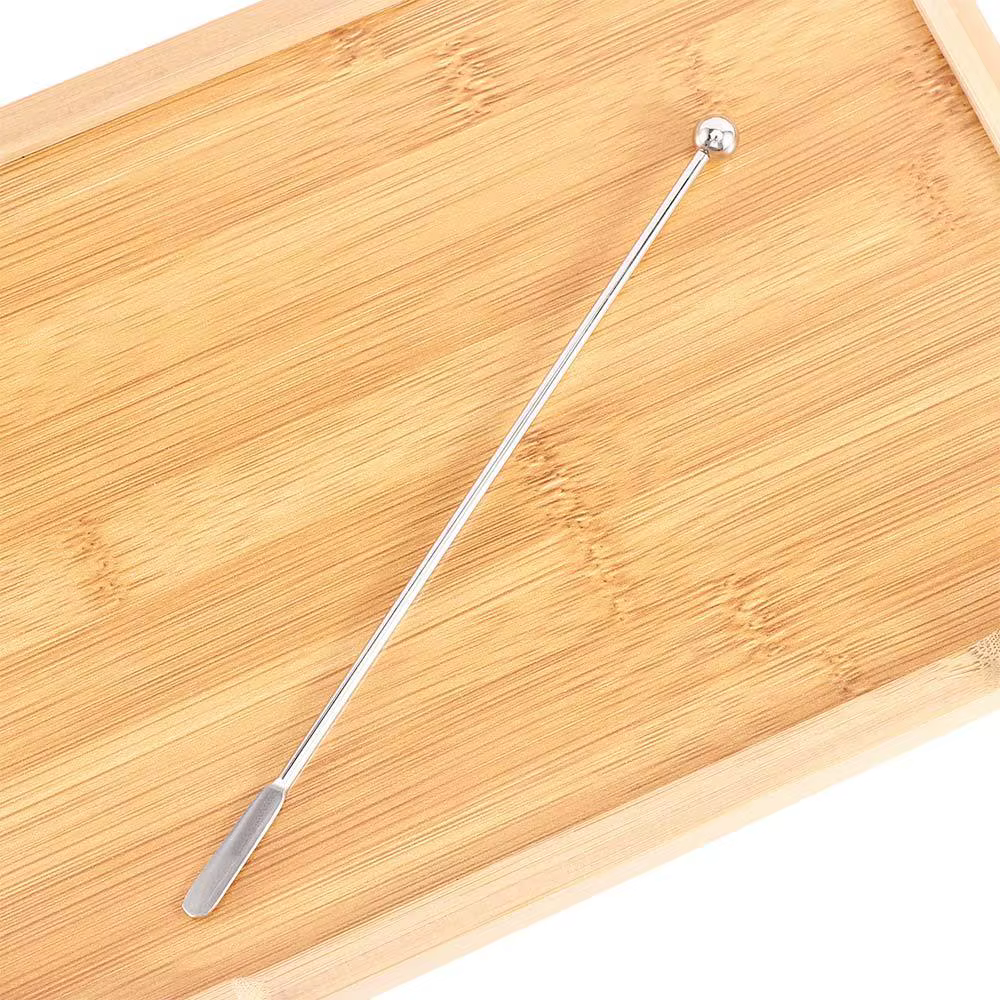 Mélangeur d'outils de Bar en acier inoxydable de 19cm, pour fête de mariage, agitateurs de boissons, bâton à Cocktail, bâtons de mélange