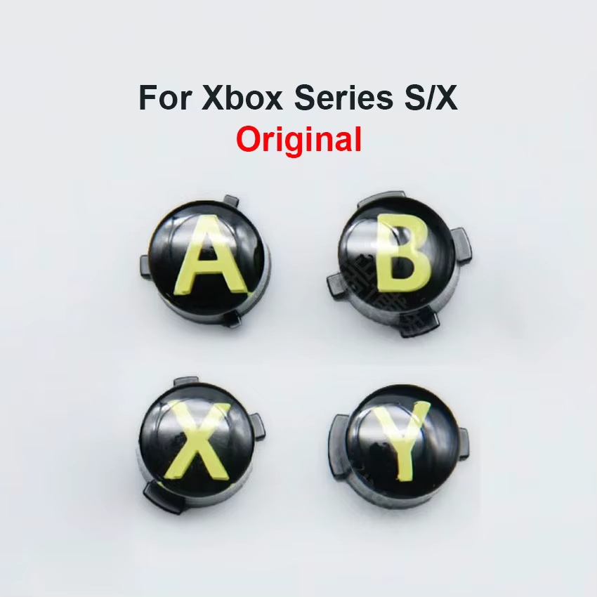 Kit de boutons de remplacement ABXY pour manette sans fil Xbox Series X, compatible avec Xbox One S, X1S, Elite 1 et 2, accessoires pour manette de jeu.