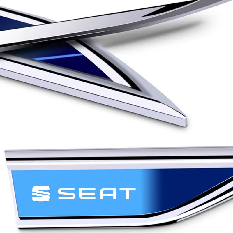 Autocollants de porte latérale pour voiture, 2 pièces, pour Seat Leon Ibiza Ateca Arona Altea Arosa Exeo Mii, accessoires de voiture