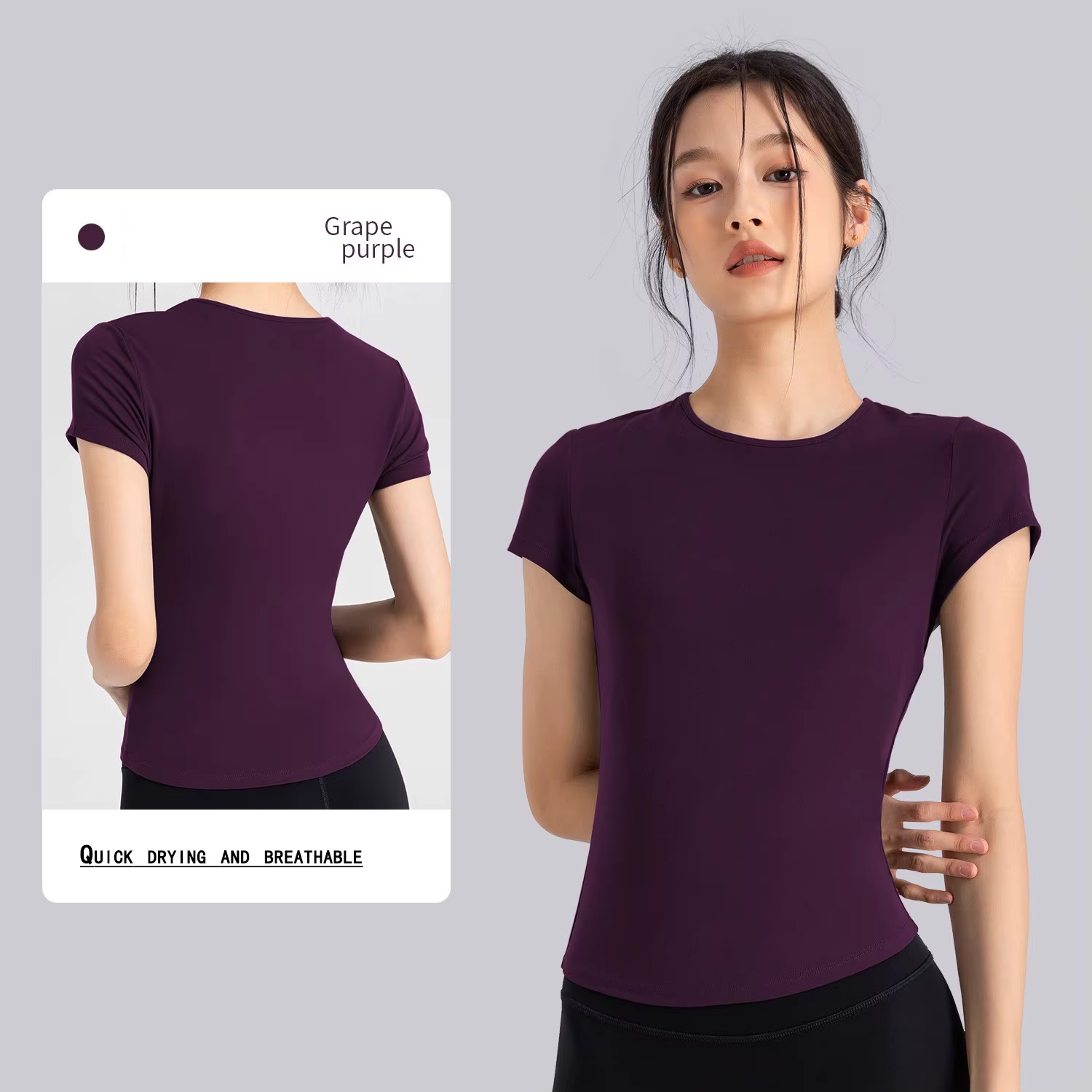 Chemise de sport de plein air pour femmes