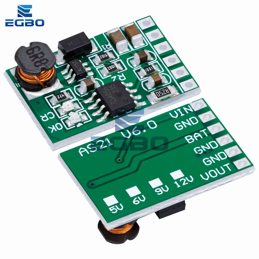 1 ~ 5 pièces 3.7V 4.2V chargeur 5V 6V 9V 12V carte de décharge DC-DC Boost convertisseur chargeur carte de déchargeur pour énergie Mobile solaire bricolage