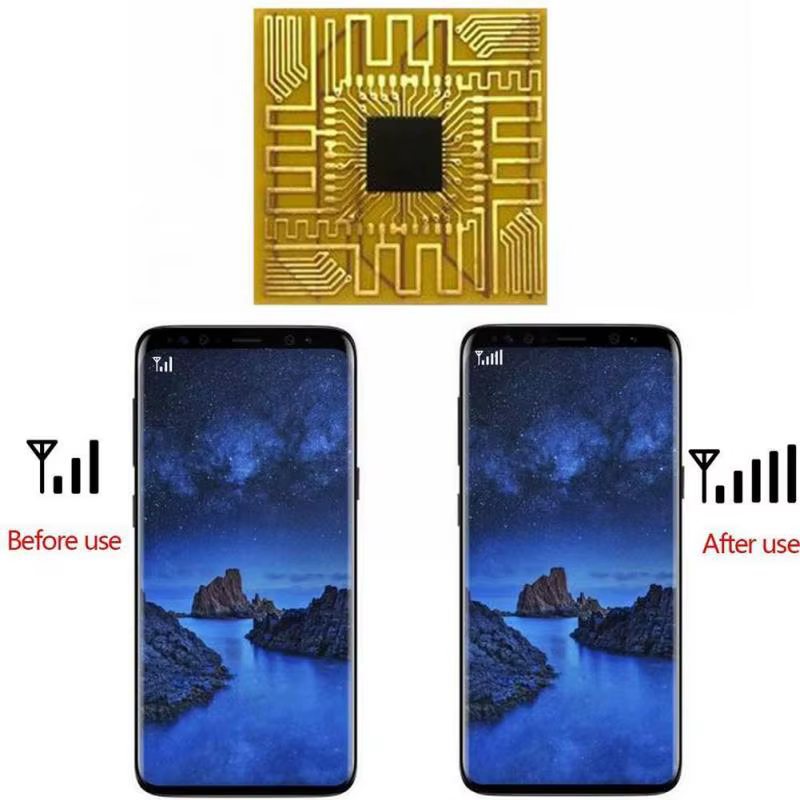 Autocollants-amplificateur de Signal de téléphone portable, autocollant d'amélioration du Signal de téléphone portable, amplificateur de Signal de téléphone portable 5g 4G pour iPhone
