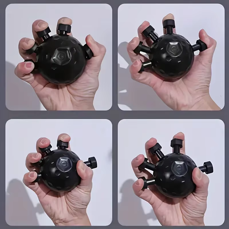 1 renforçateur de force de préhension hexagonal professionnel pour l'entraînement des mains