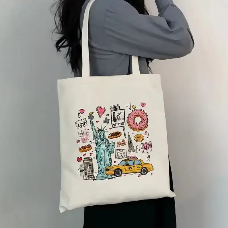Sac fourre-tout de voyage Paris pour femmes, sac à bandoulière avec tour Eiffel, sac de voyage, Design sur le thème parisien, Construction robuste