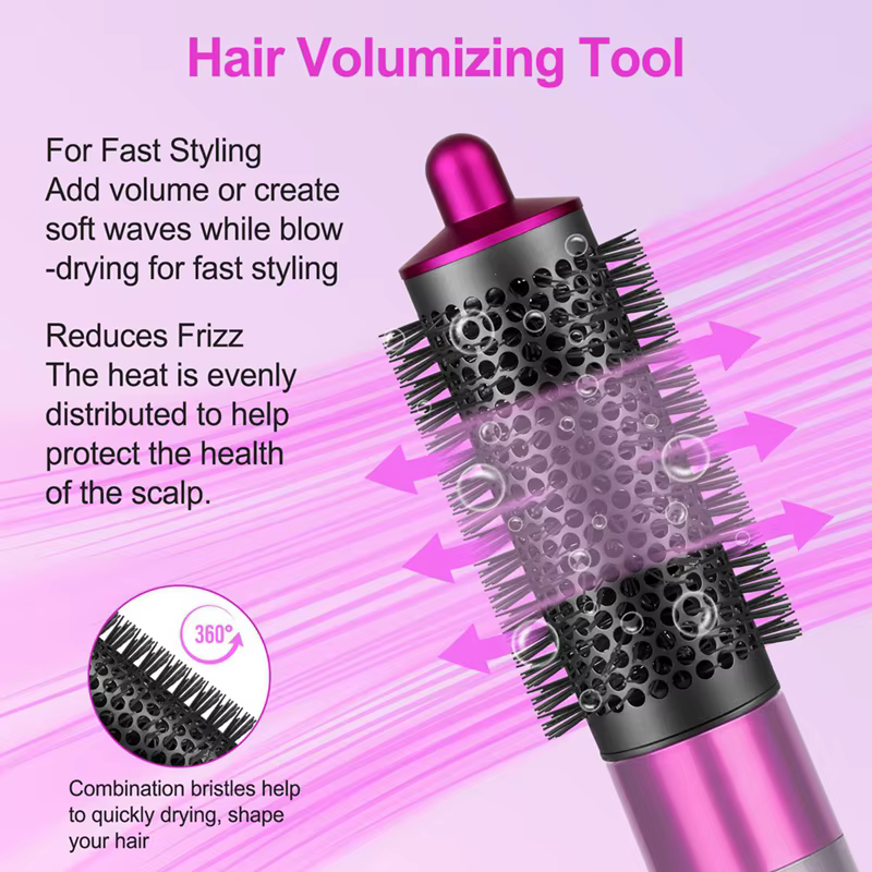 Brosse volumatrice ronde pour Dyson Airwrap, grand et petit, accessoire de rêve, améliore le volume et la polymérisation du styl