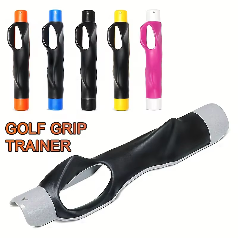 Dispositif de pratique de Golf, correcteur de poignée, couverture de barre de poignée neutre, entraîneur de Correction de poignée pour débutant, entraînement intérieur et extérieur