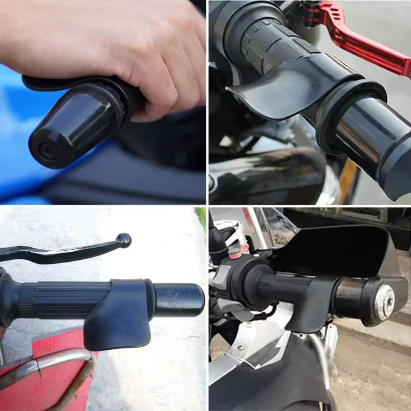 Booster d'accélérateur de moto, poignée antidérapante, poignée d'assistance au guidon, outils d'économie de travail, Clip d'amplificateur de moteur 1/2 pièces