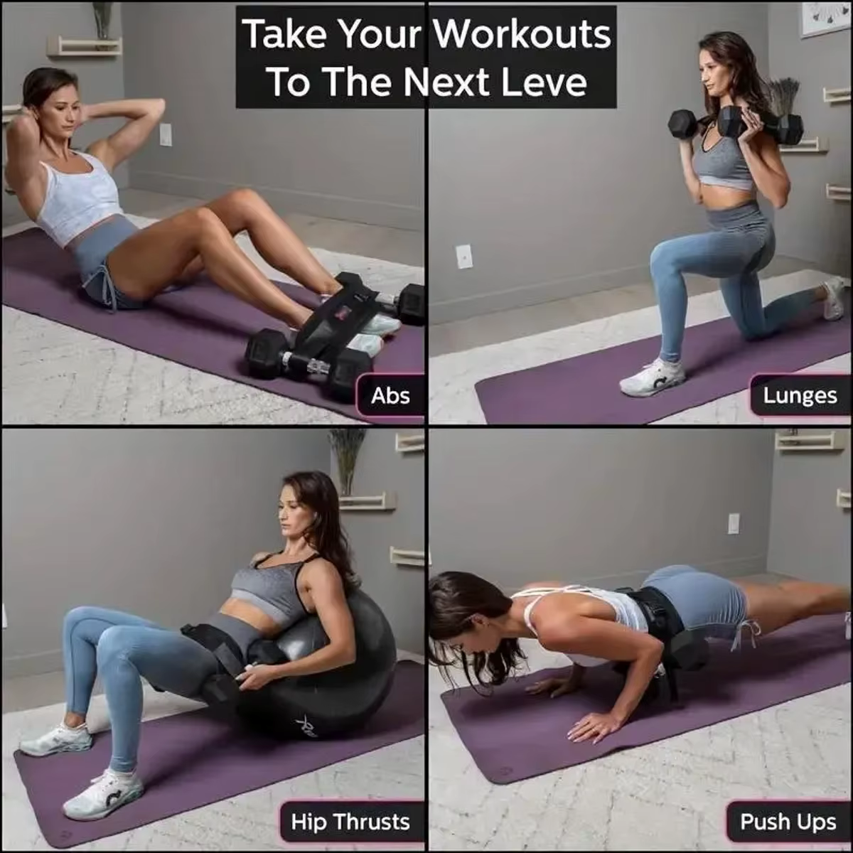 Ceinture de taille lestée réglable