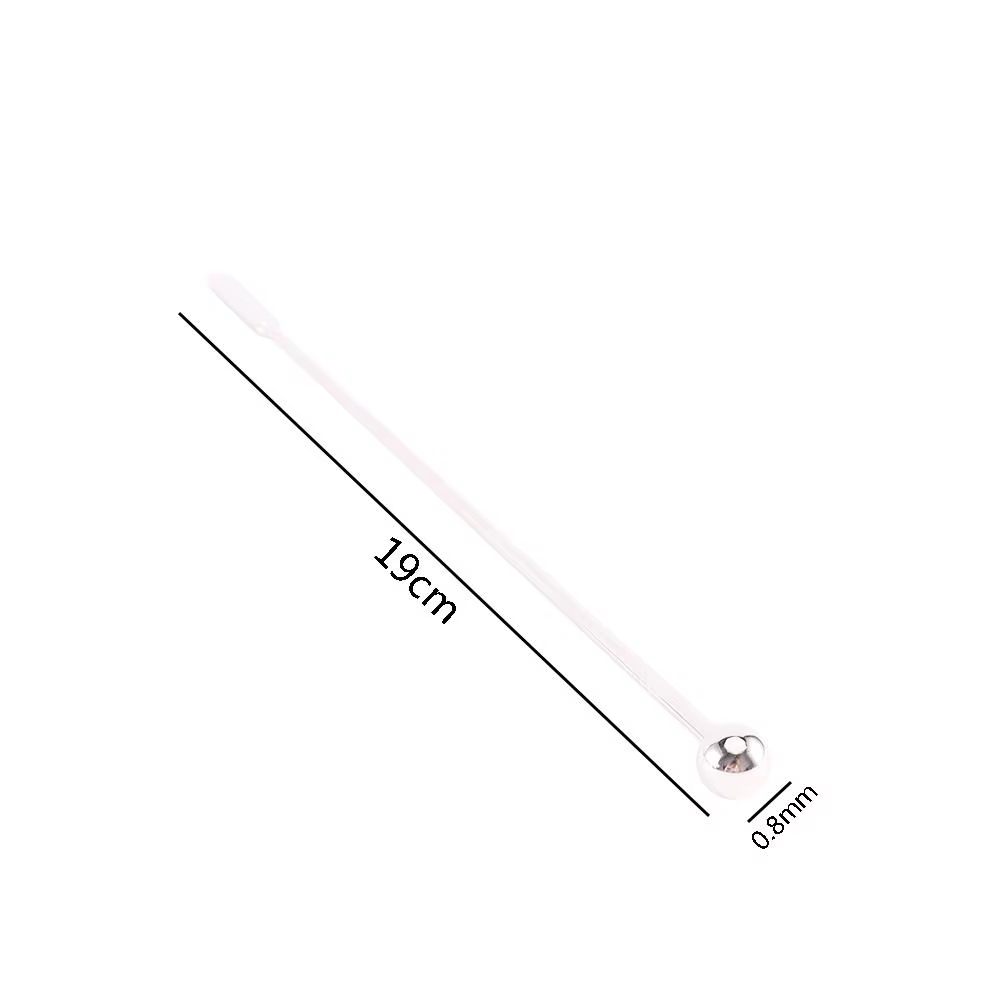 Mélangeur d'outils de Bar en acier inoxydable de 19cm, pour fête de mariage, agitateurs de boissons, bâton à Cocktail, bâtons de mélange