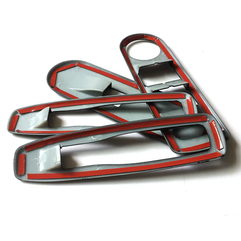 Accessoires de voiture pour Renault Captur 2013 2014 2015 2016 2017, couvercle de commutateur de fenêtre, garniture de panneau de commande, autocollants automobiles, pièces d'ornement