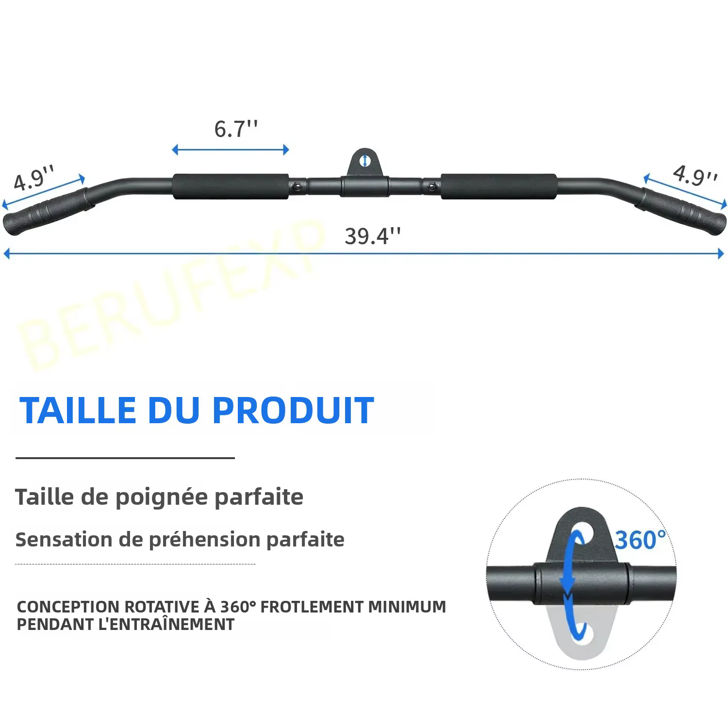 Barre de traction latérale 39