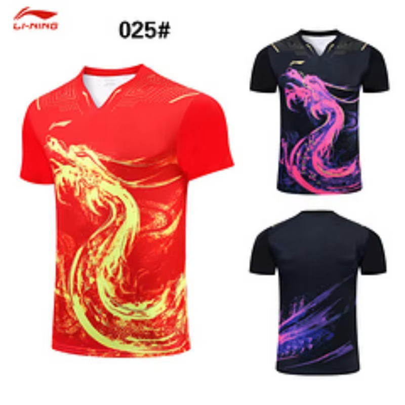 Nouvel ensemble d'uniforme de tennis de table pour hommes