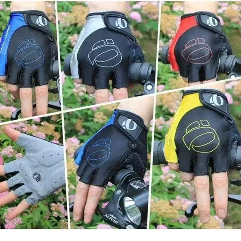 Gants de cyclisme demi-doigt Gel anti-dérapant Anti-transpiration