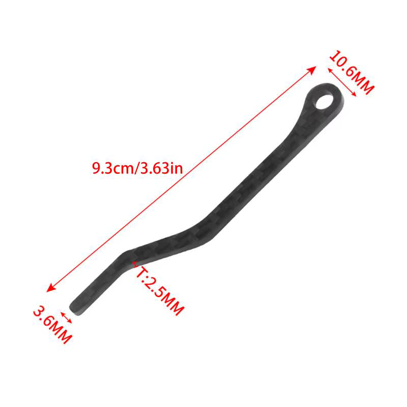 Guide-chaîne en fibre de carbone pour vélo de route