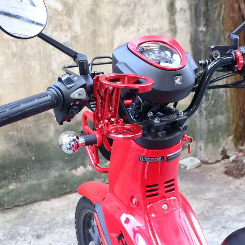 Coussin de Boisson Pliable pour Honda Cross cub CC110 CC50 CC 110 CC 50, Accessoires de Moto, Support de Tasse et de Bouteille
