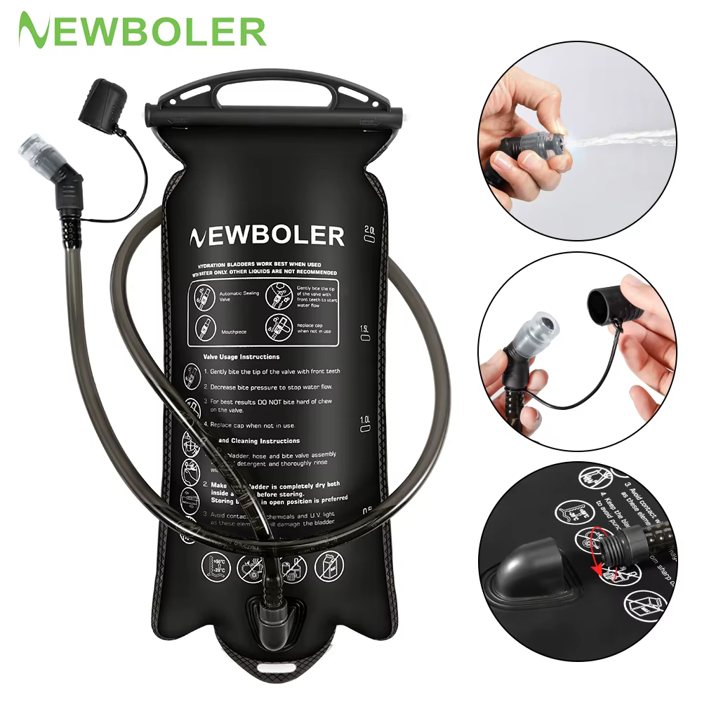NEWBOLER 1.5L/2L/3L bouteille d'eau de grande capacité vessie