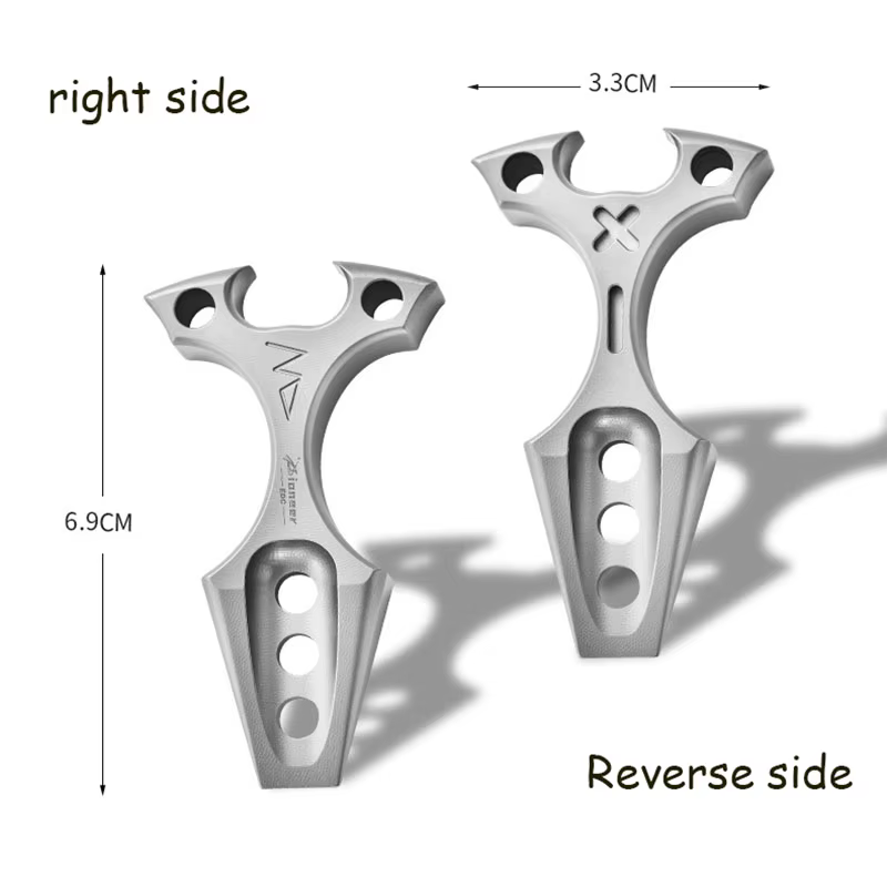Petit pied-de-biche multifonctionnel en alliage de titane TC4, Camping en plein air, fenêtre cassée, outils manuels, ouvre-bouteille EDC, barre de levier Portable Gif