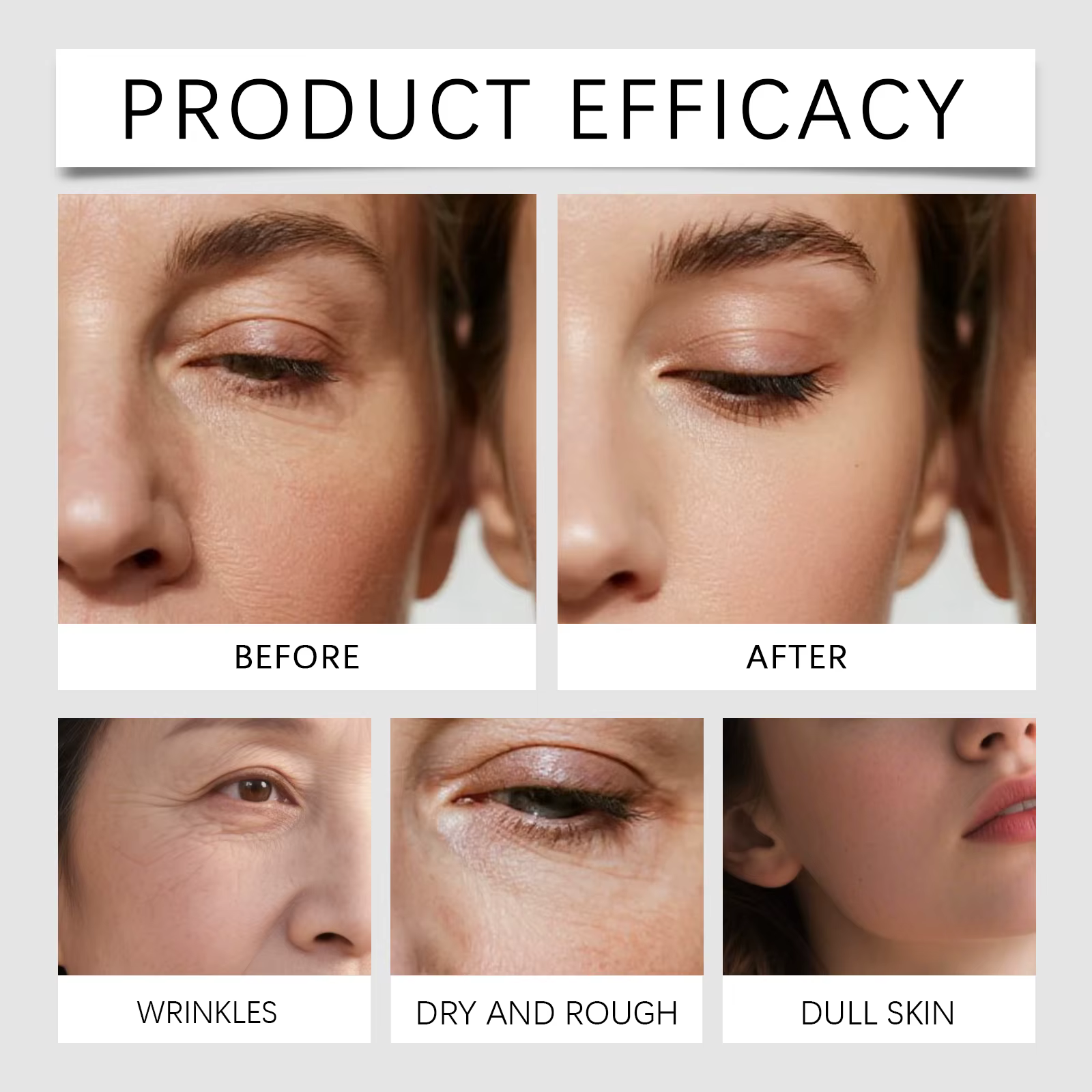 Crème Visage Booster Vitamine C avec Glutathion et Niacinamide pour Soin Hydratant, Améliore les Rides Fines, Soin Coréen Effet Peau de Verre