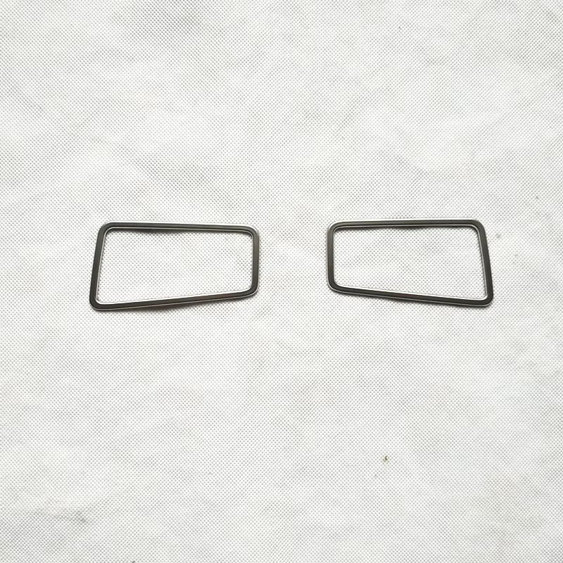 GarjuvenMetal Garniture d'évent avant, accessoires intérieurs pour Toyota Rav4, Rav 4, XA50, 2019, 2020, 2021, 2022, 2023, 2024, 2025, 2 pièces