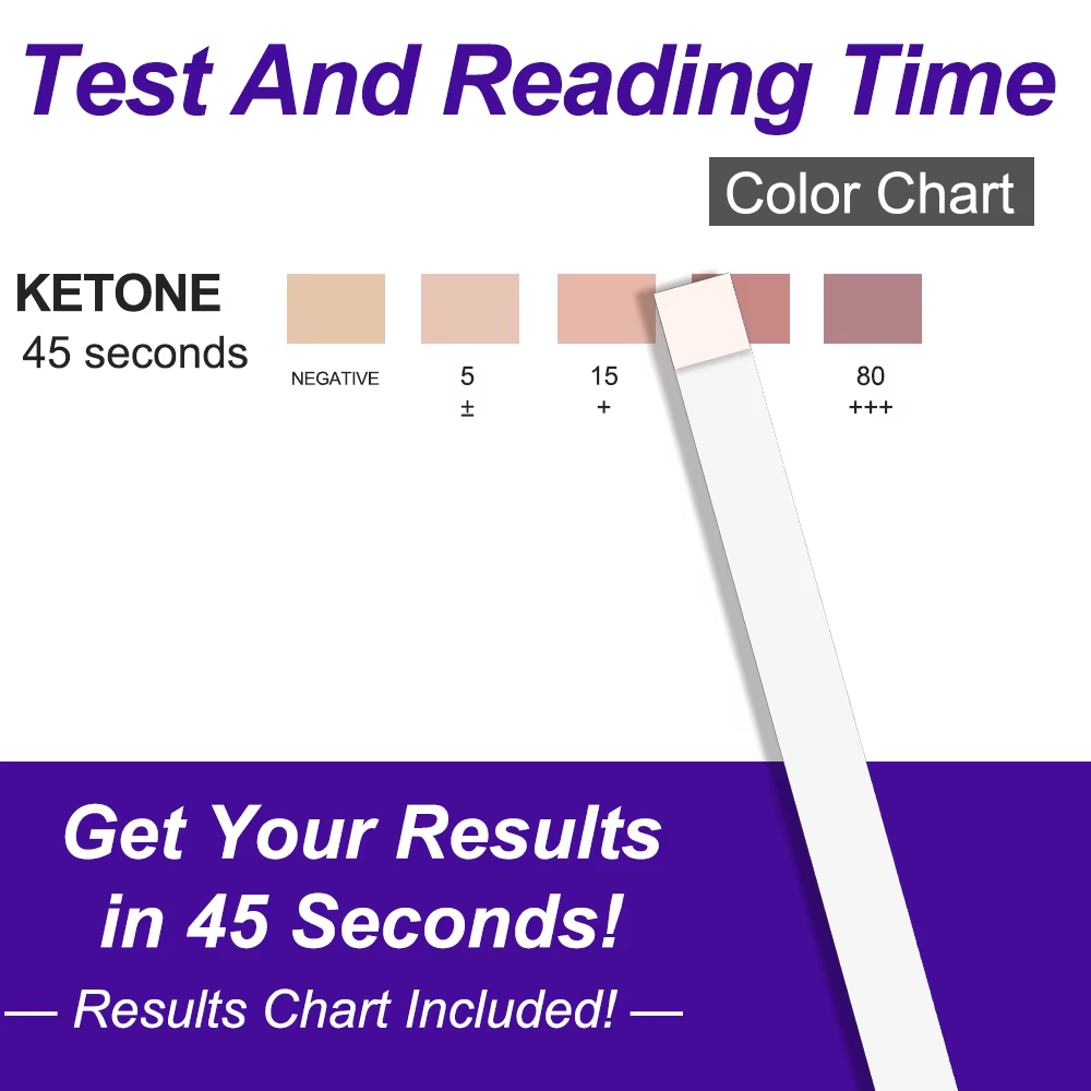 Bandes de cétone Test