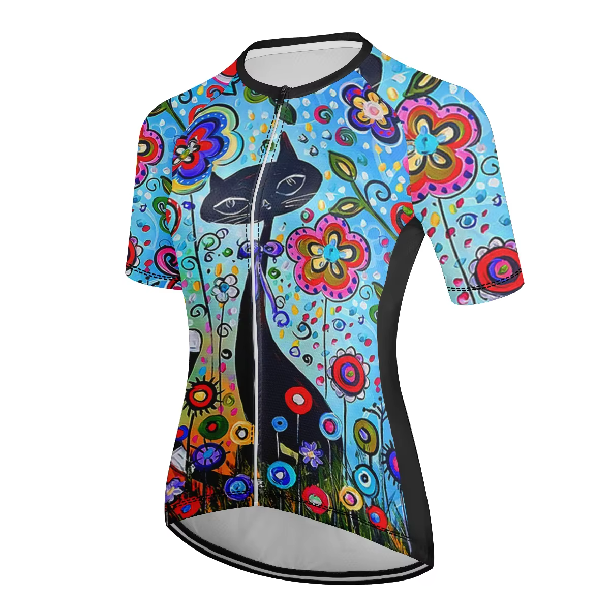 Vêtements de cyclisme à manches courtes pour femmes