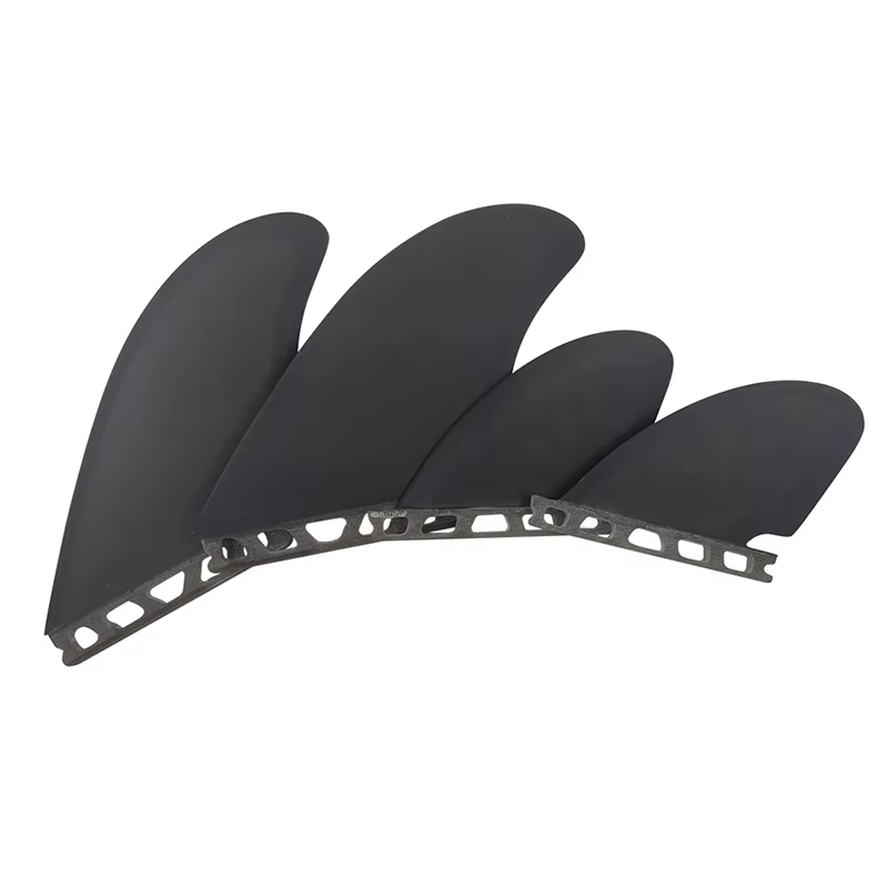 Ailerons de façade UPSURF Future Surf Fin, en tout cas, double aileron + remorque, Performance Core, ailerons de planche de surf, simple, accent d'abeille, Quilha