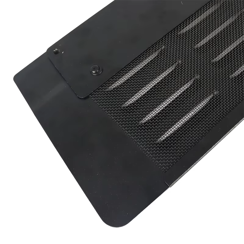 1 paire de couvercles de ventilation pour portes arrière de voiture, noirs, pour FORD TRANSIT CUSTOM 2012-2023, accessoires de voiture
