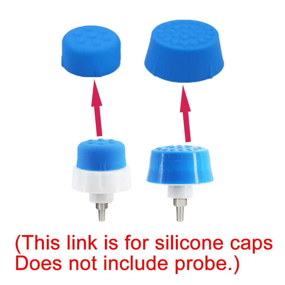 Accessoires de poignée pour machine à ondes de choc, têtes de traitement, capuchons en silicone, accessoires remplaçables pour machine de thérapie par ondes de choc