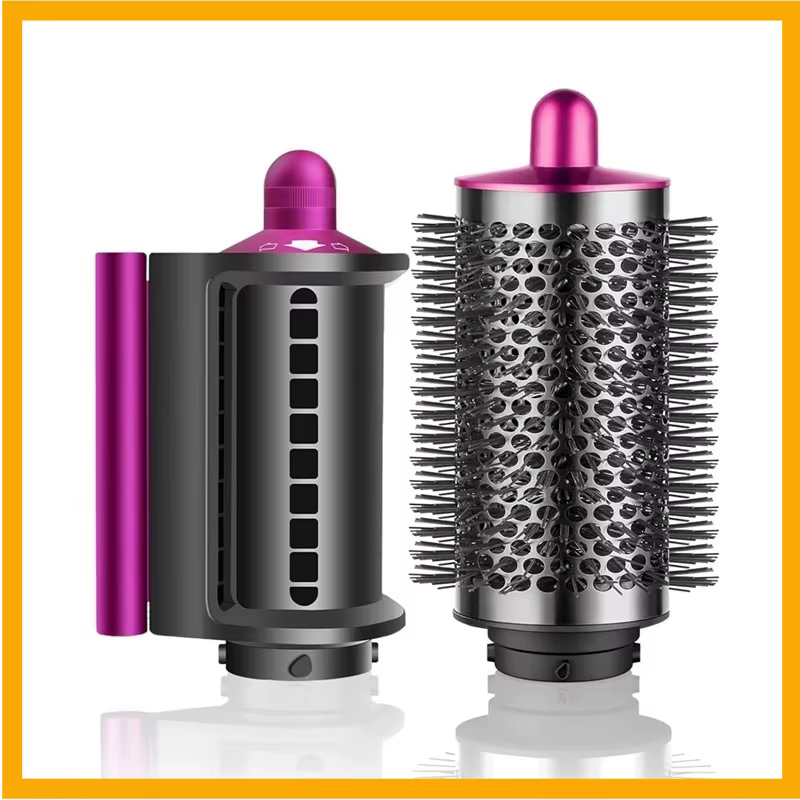 Grande brosse volumisante ronde pour Dyson Airwrap et lissage Anti-vol, améliore le Volume et le Style sans effort