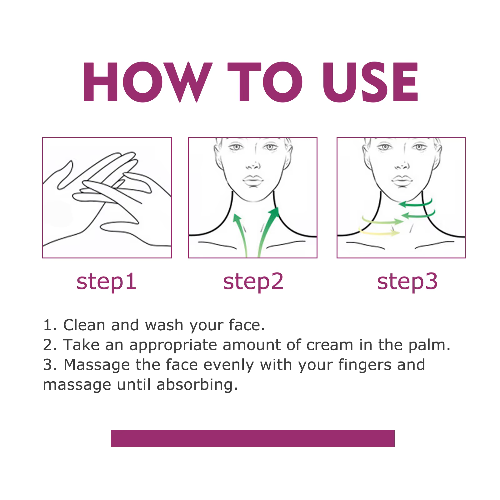 Crème pour le cou au collagène hydrolysé, élimine les ridules du cou, raffermissant, Lifting du cou, élimine le Double menton, crème de rajeunissement, soins de la peau