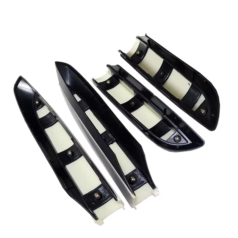 Coque d'extrémité de rail de barre de bagage de toit argenté T1, remplacement de couverture, Toyota RAV4, 2014, 2015, 2016, 2017, 2018, 2019, 2020, 2021