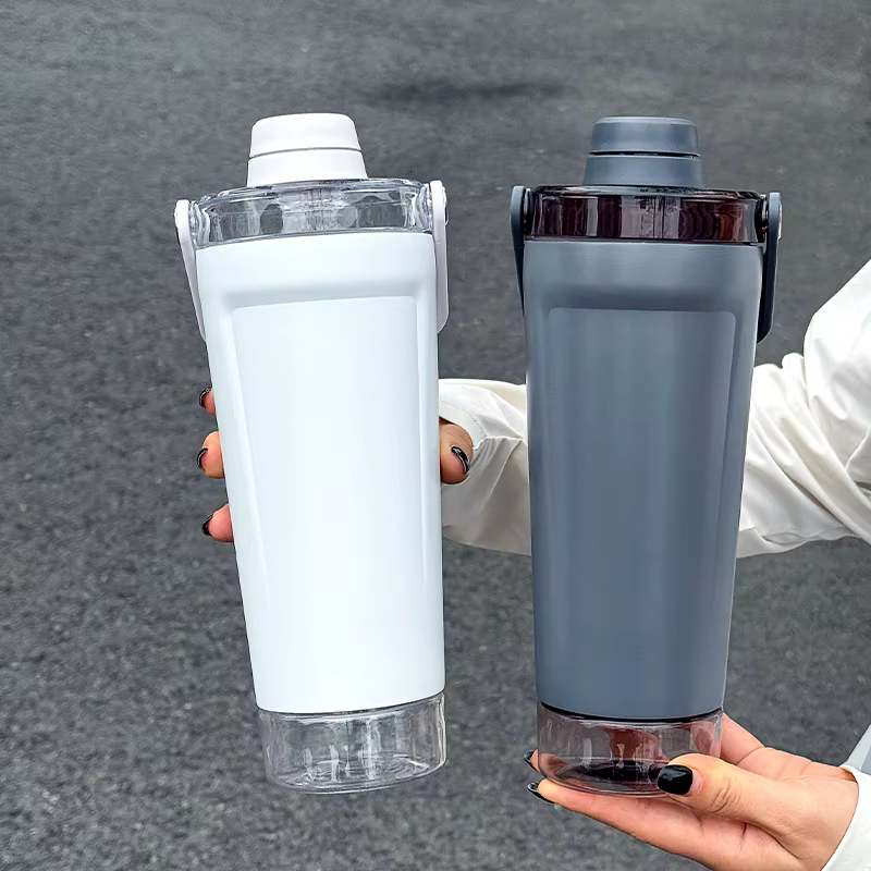 Tasse isolée de sport en acier inoxydable