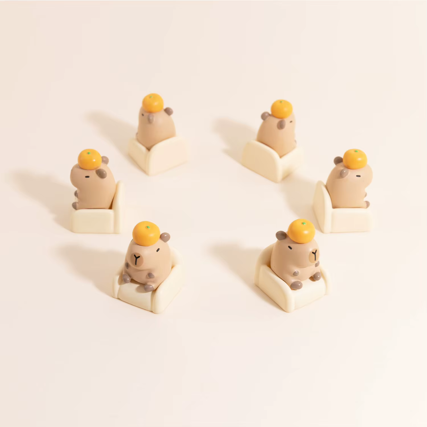 Capuchons de clavier personnalisés en résine, capuchons de touches d'animaux, capuchons de touches pour clavier mécanique, capuchons de touches mignons, nouveau