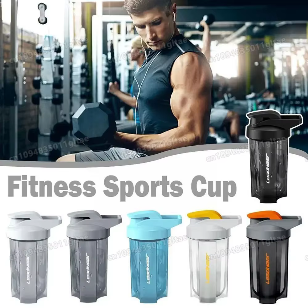 Bouteille de sport portable R30Max pour mélanger les protéines en poudre en extérieur +